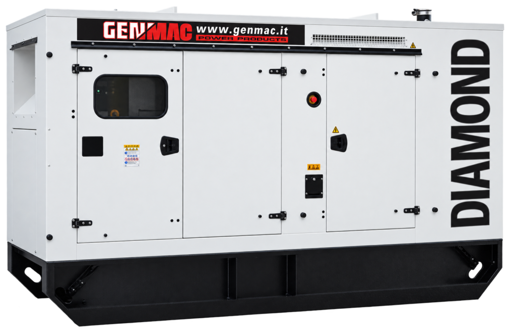 Дизельний генератор GENMAC DIAMOND G250IS, 250 кВА, у шумозахисному кожусі